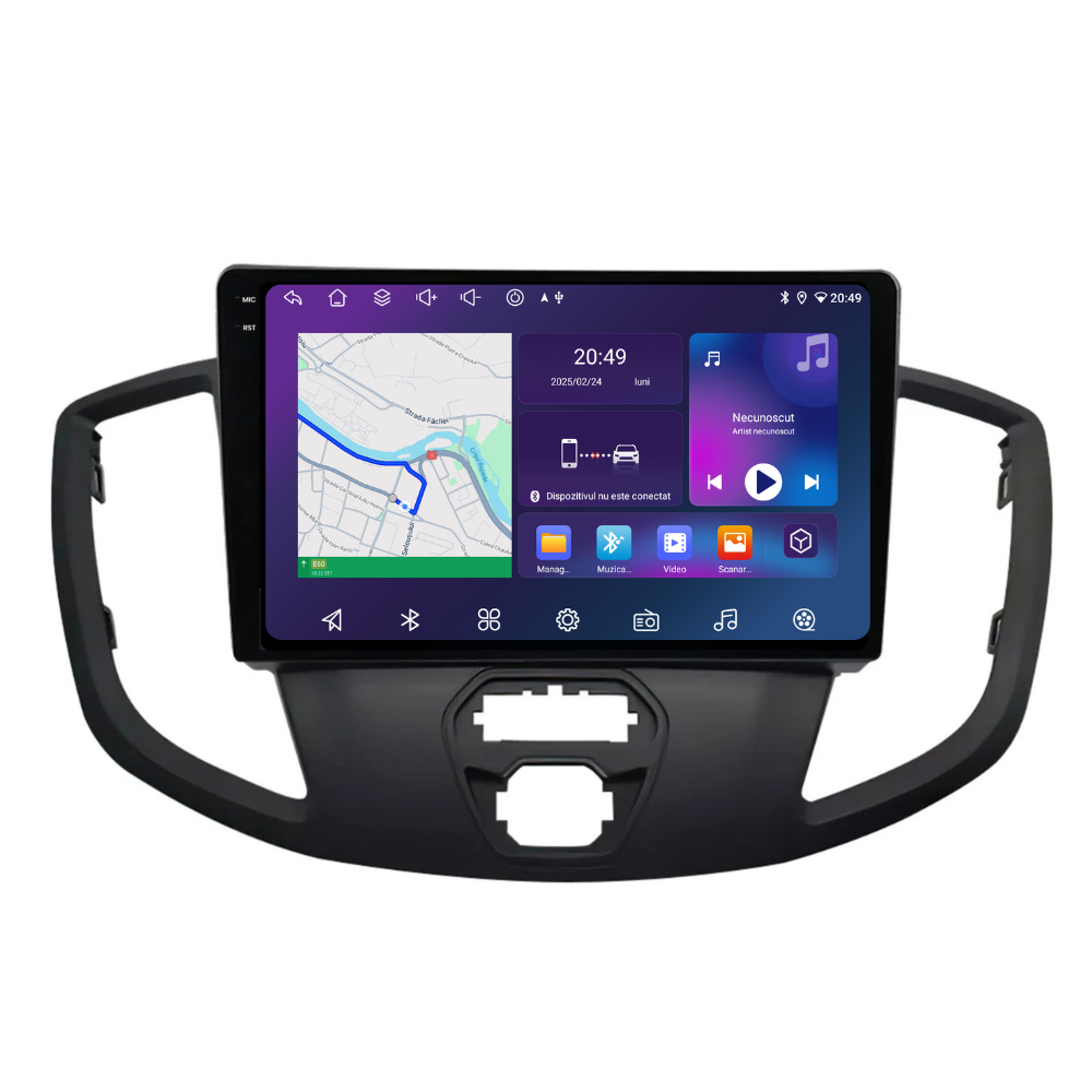Navigatie Ford Transit (2014-2020), Android, Ecran 9 inch, 4GB RAM 64GB, 8-core [4]