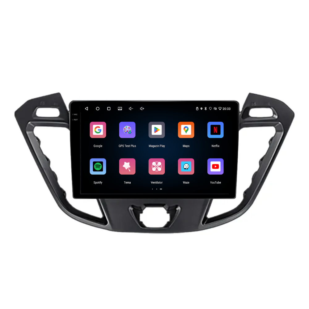 Navigatie Ford Transit Custom (2014-2020), Android, Ecran 9 inch, 4GB RAM 64GB, 4-core [4]