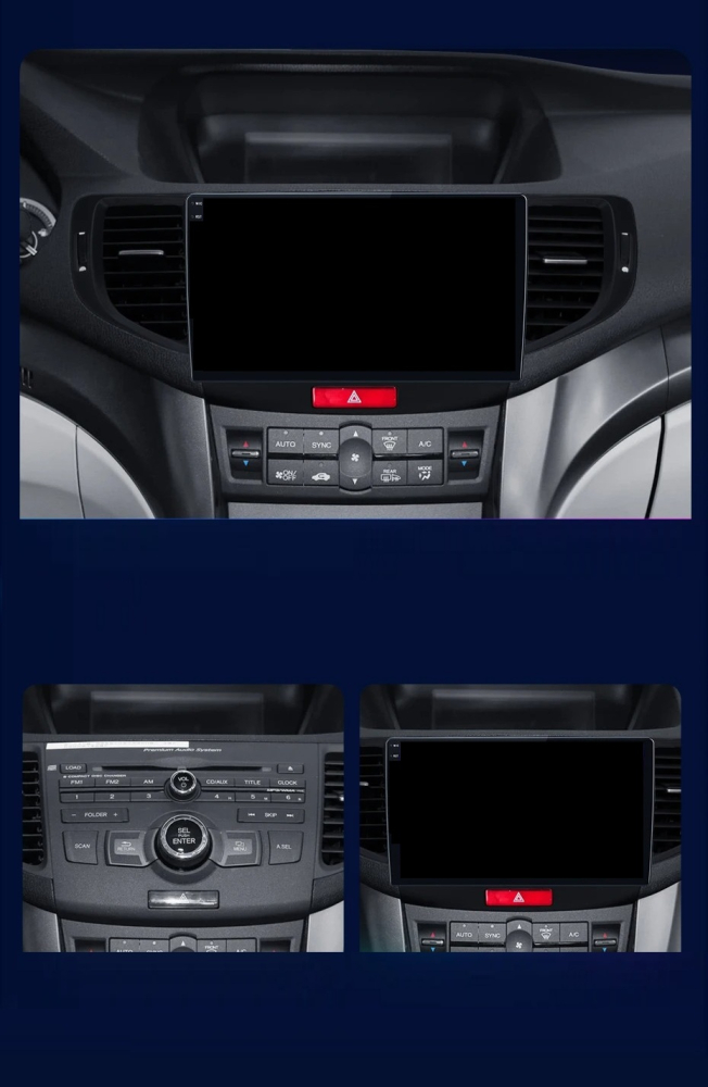 Navigatie Honda Accord (2008-2012), Ecran 9 inch, 4GB RAM 64GB, 4-core [6]