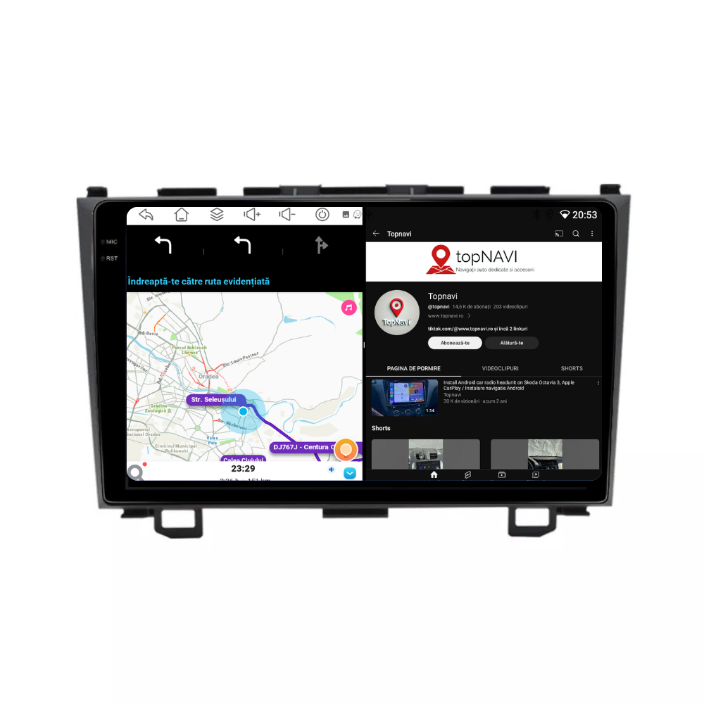Navigatie Honda CRV (2008-2011), Ecran 9 inch, 6GB RAM 128GB, 8-core [7]