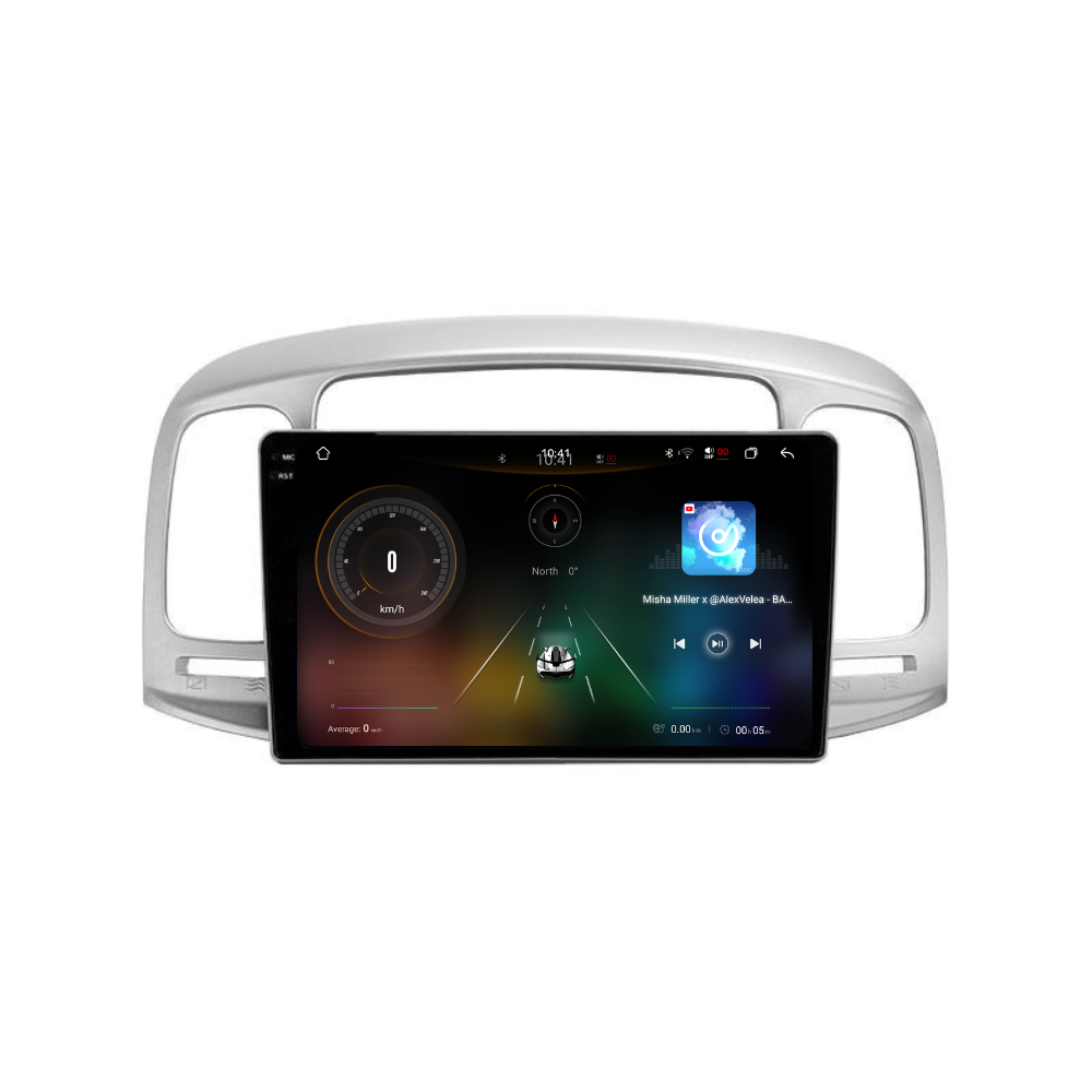 Navigatie Hyundai Accent (2007-2012), Ecran 9 inch 2K, 12GB RAM 256GB, 8-core [3]