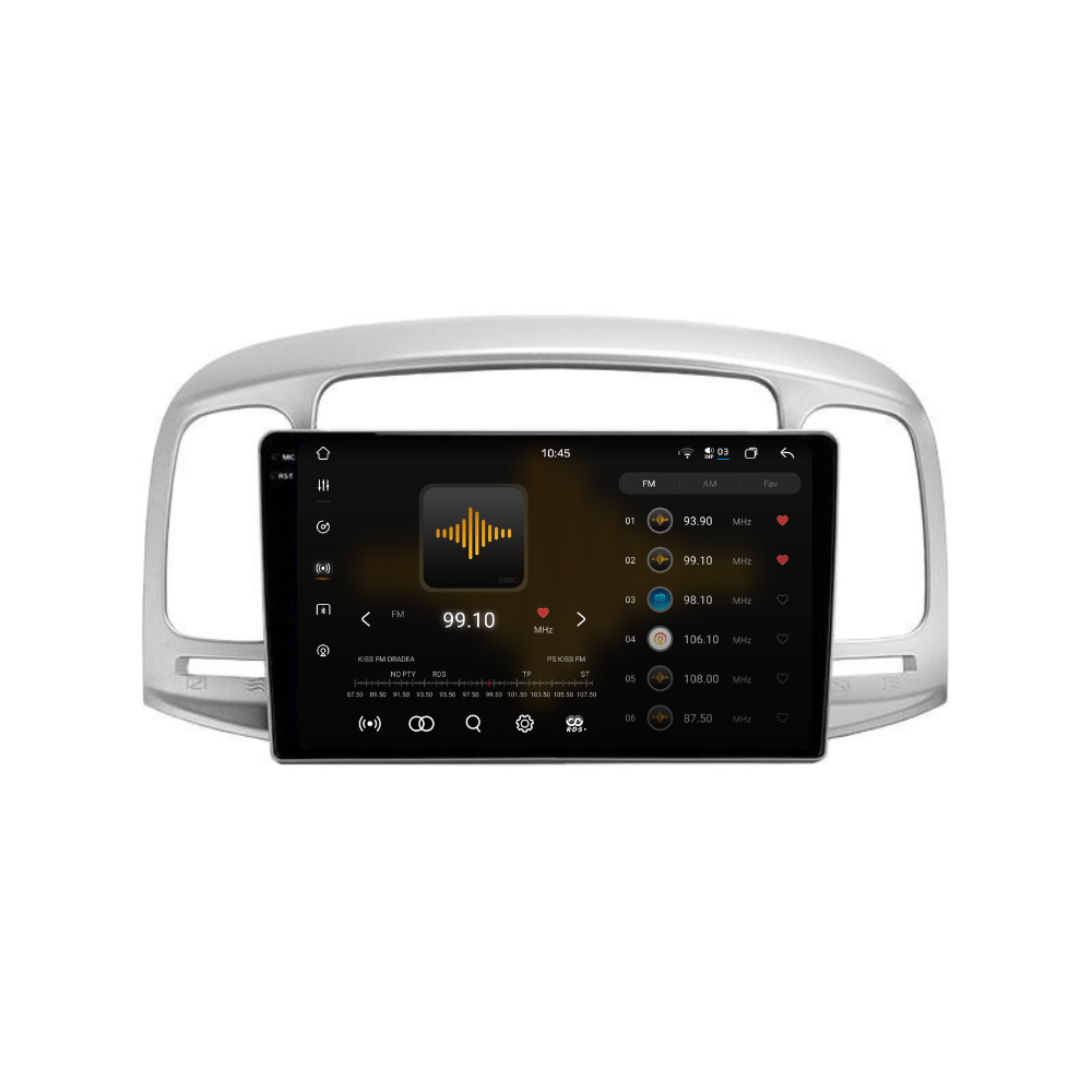 Navigatie Hyundai Accent (2007-2012), Ecran 9 inch 2K, 12GB RAM 256GB, 8-core [2]