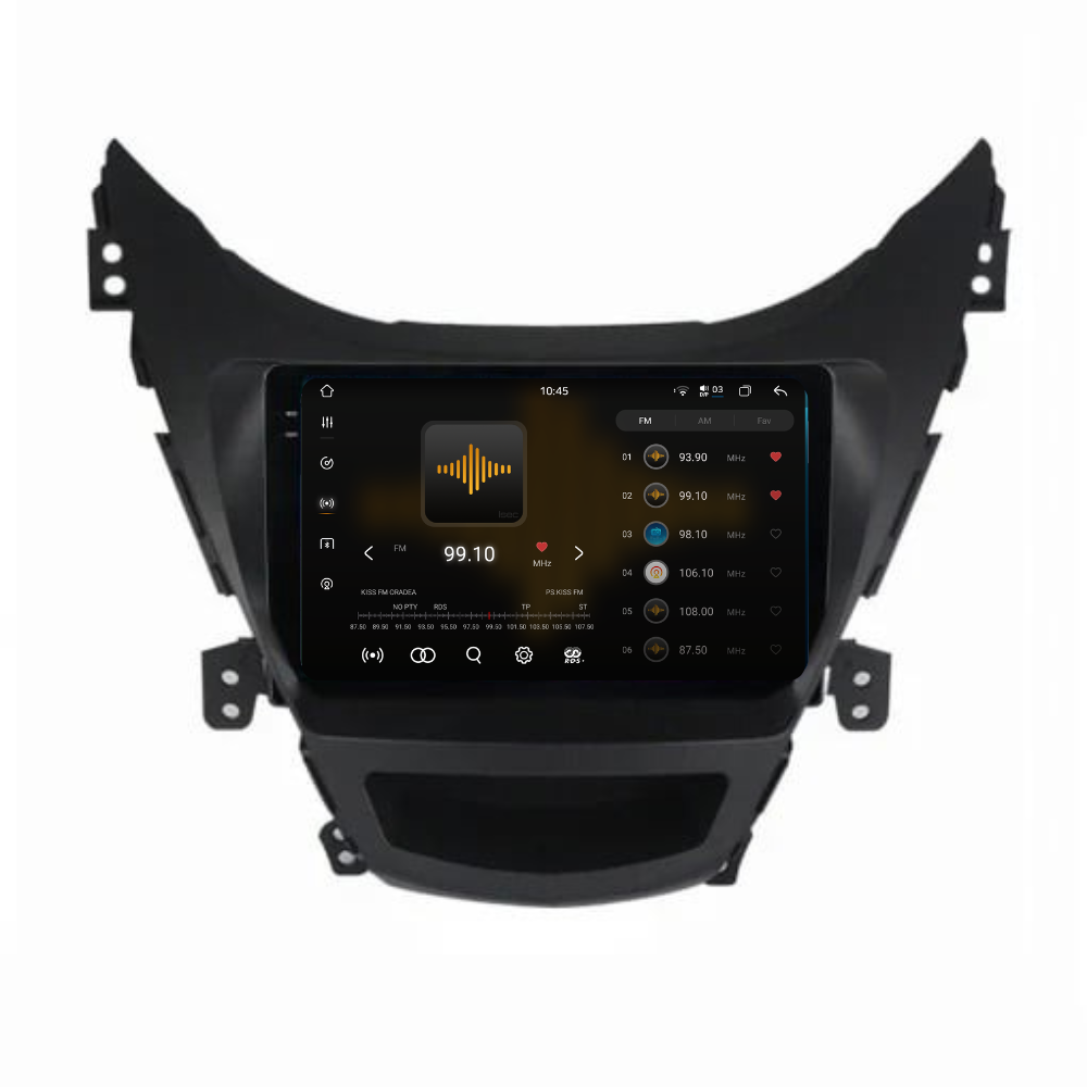 Navigatie Hyundai Elantra (2010-2016), Ecran 9 inch 2K, 12GB RAM 256GB, 8-core [2]