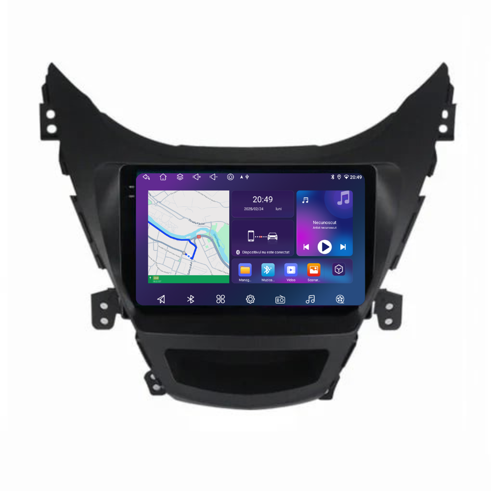 Navigatie Hyundai Elantra (2010-2016), Ecran 9 inch, 6GB RAM 128GB, 8-core [1]