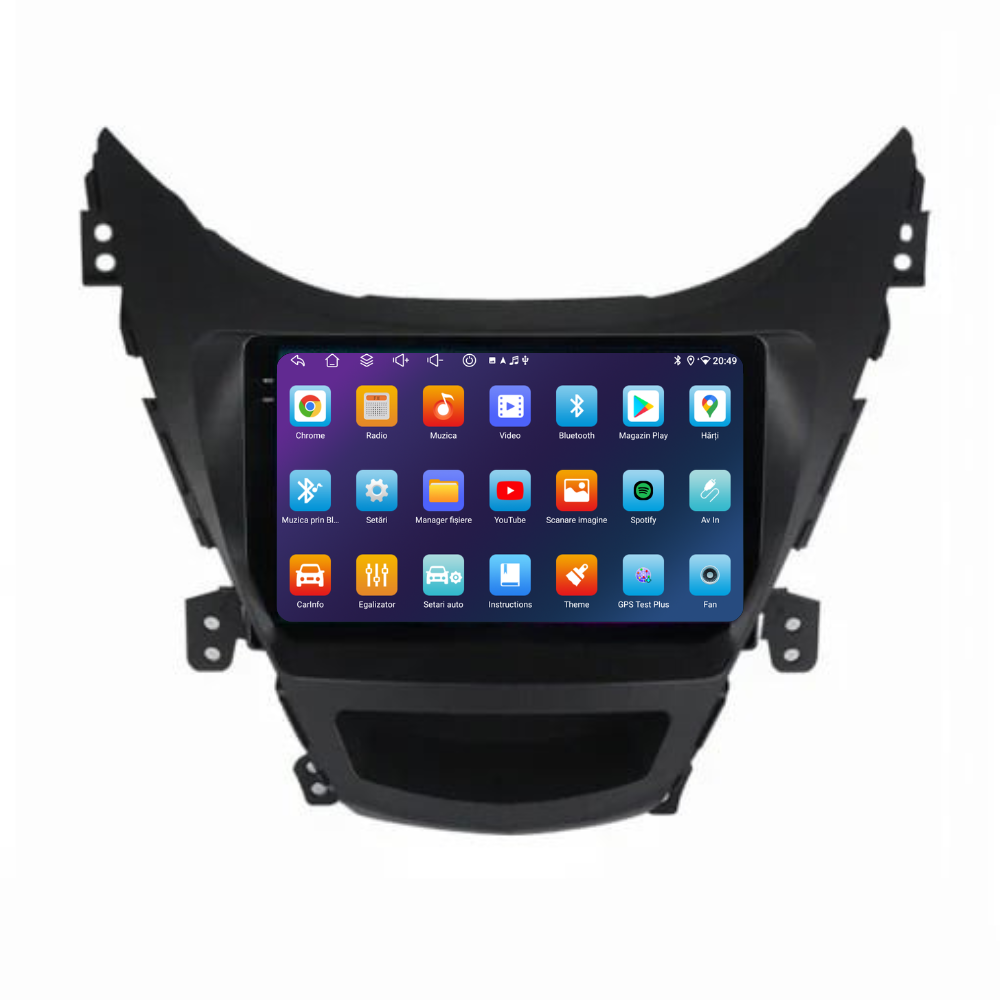 Navigatie Hyundai Elantra (2010-2016), Ecran 9 inch, 6GB RAM 128GB, 8-core [6]