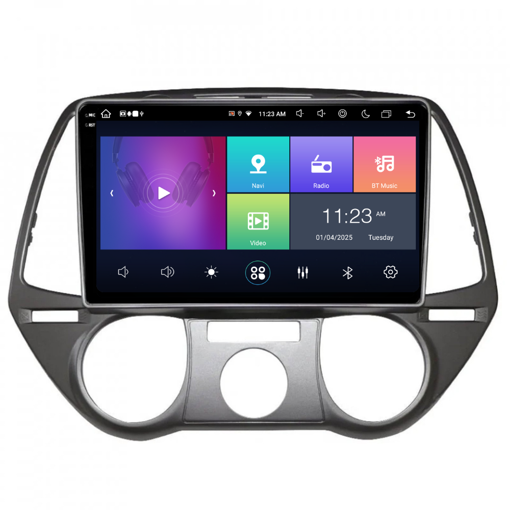 Navigatie Hyundai I20 (2008-2014), Ecran 2K, 4GB RAM 64GB, 8-core [1]