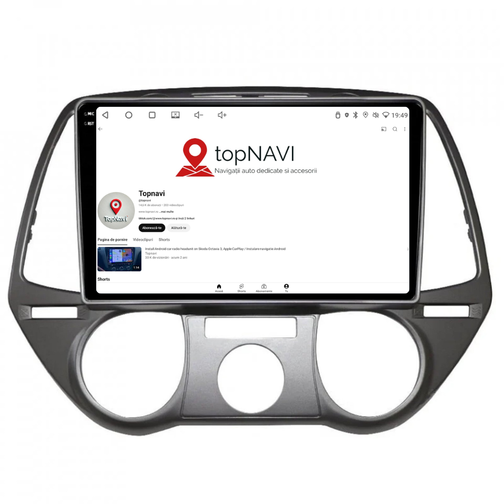 Navigatie Hyundai I20 (2008-2014), Ecran 9 inch 2K, 12GB RAM 256GB, 8-core [4]