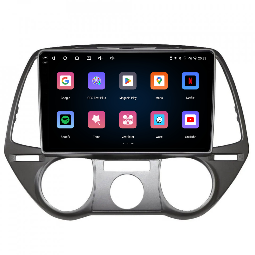 Navigatie Hyundai I20 (2008-2014), Ecran 9 inch, 4GB RAM 64GB, 4-core [3]