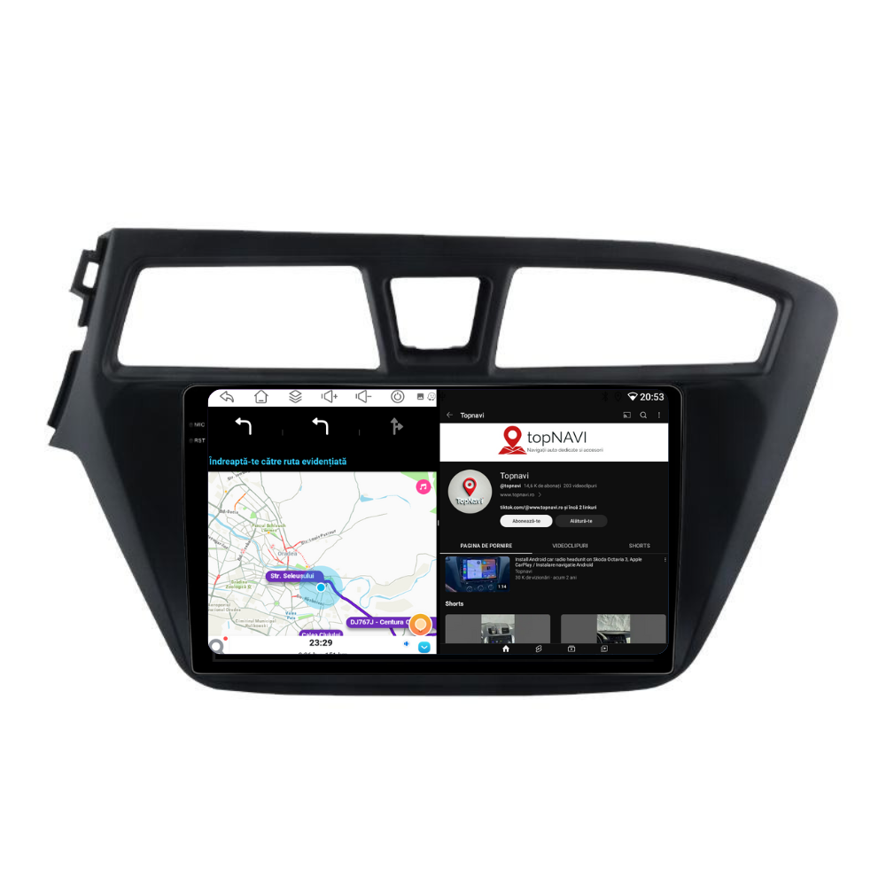 Navigatie Hyundai I20 (2014-2018), Ecran 9 inch, 6GB RAM 128GB, 8-core [4]