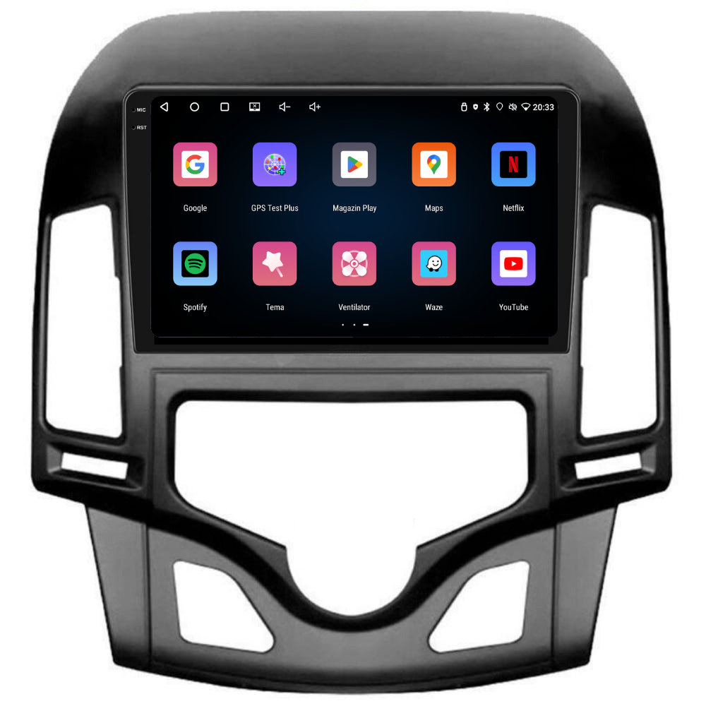 Navigatie Hyundai i30 (2007-2012), Ecran 9 inch, 4GB 64GB, 4-core [4]