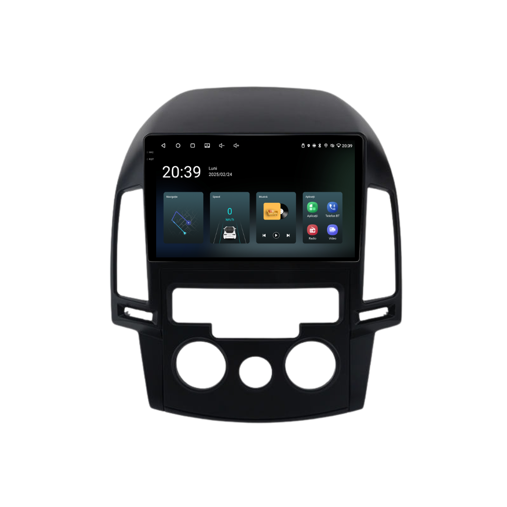 Navigatie Hyundai i30 (2007-2012), Ecran 9 inch, 4GB 64GB, 4-core, clima manuala [5]