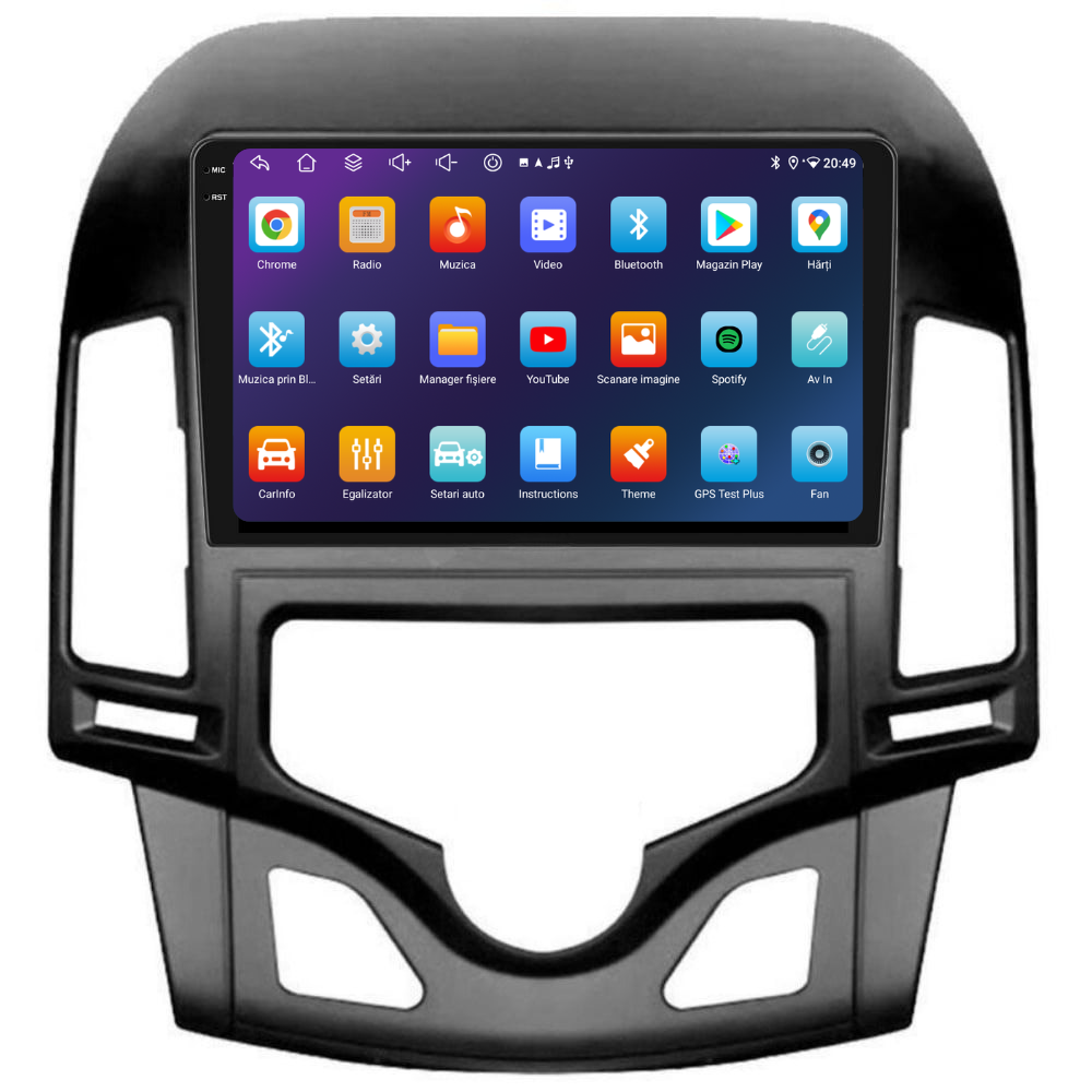 Navigatie Hyundai i30 (2007-2012), Ecran 9 inch, 4GB 64GB, 8-core [3]