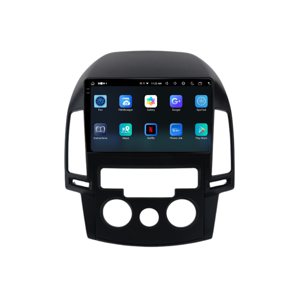 Navigatie Hyundai i30 (2007-2012), Ecran 9 inch, 8GB 256GB, 8-core, clima manuala [4]