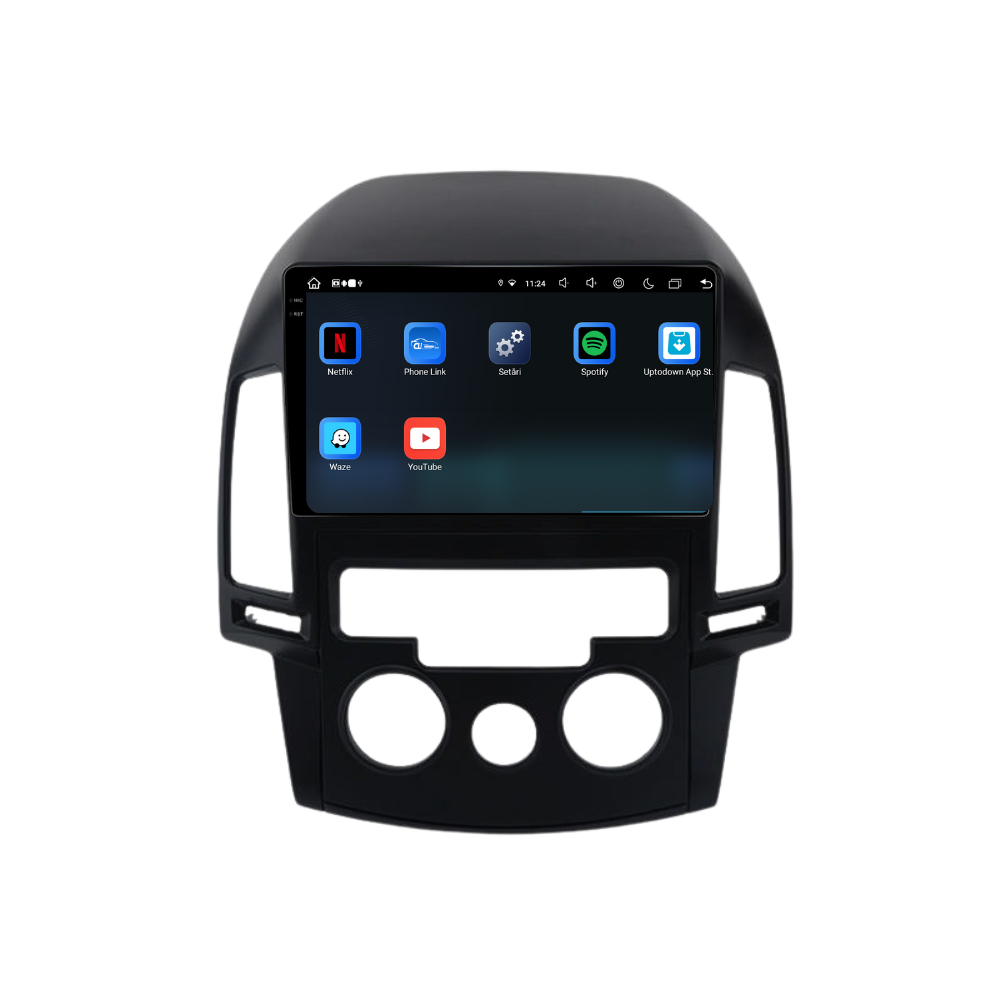 Navigatie Hyundai i30 (2007-2012), Ecran 9 inch, 8GB 256GB, 8-core, clima manuala [6]