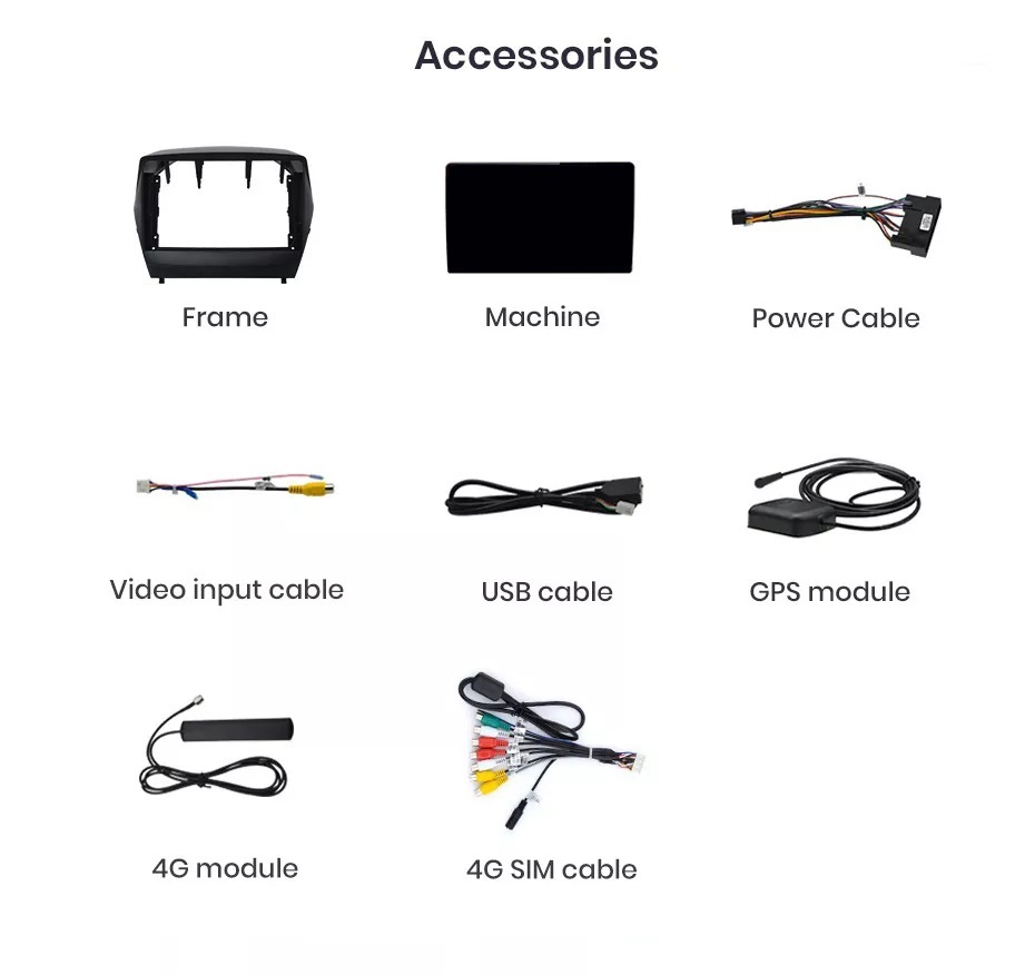 Navigatie Hyundai IX35 (2009-2015), Android 13,Ecran 2K, 4GB RAM 64GB, Octa Core, carplay /android auto [15]