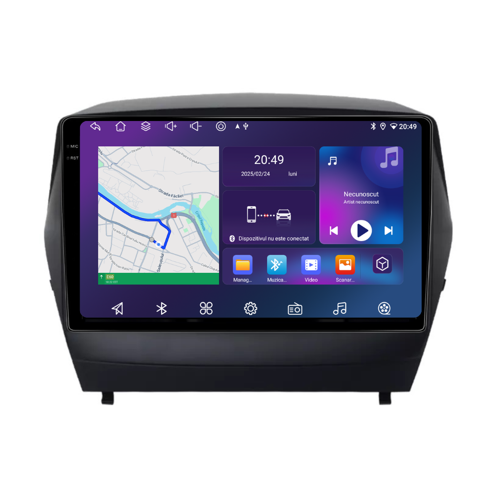 Navigatie Hyundai ix35 (2009-2015), Ecran 9 inch, 4GB RAM 64GB, 8-core [5]