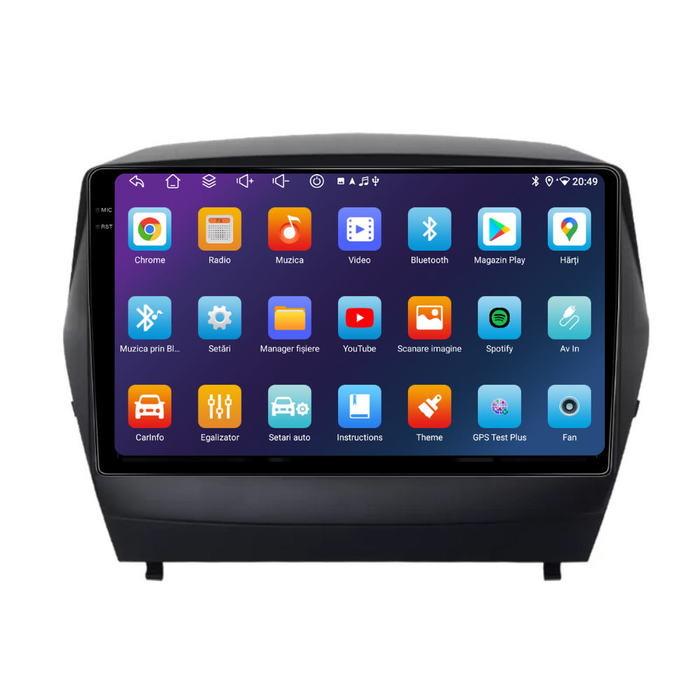 Navigatie Hyundai ix35 (2009-2015) Ecran 9 inch, 6GB RAM 128GB, 8-core [6]