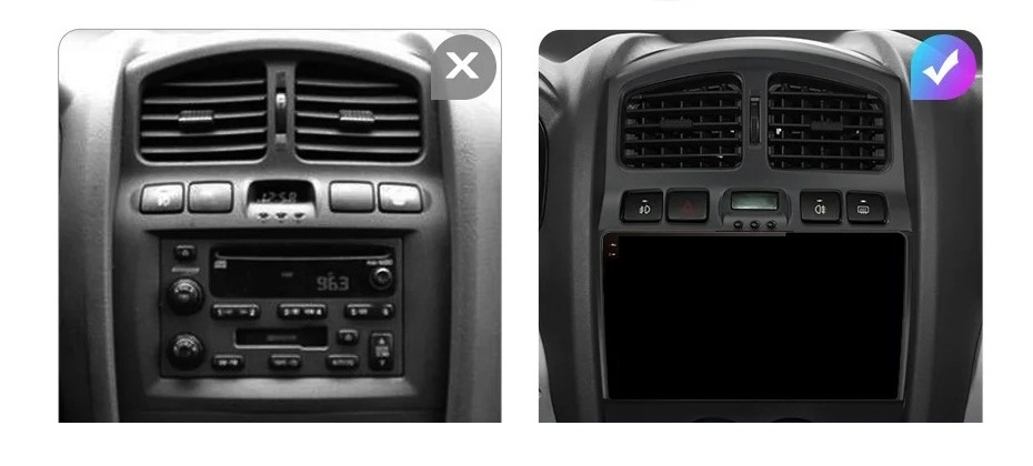 Navigatie Hyundai Santa Fe (2000-2006), Ecran 9 inch, 4GB 64GB, 8-core [6]