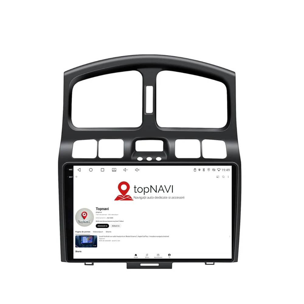 Navigatie Hyundai Santa Fe (2000-2006), Ecran 9 inch, 4GB 64GB, 8-core [2]