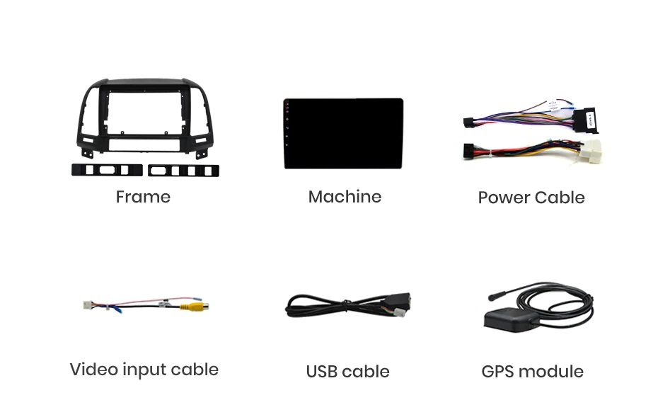 Navigatie Hyundai Santa Fe (2006-2013), Ecran 9 inch, 1GB 32GB [8]