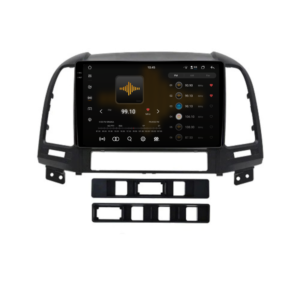 Navigatie Hyundai Santa Fe (2006-2013), Ecran 9 inch 2K, 12GB 256GB, 8-core [2]