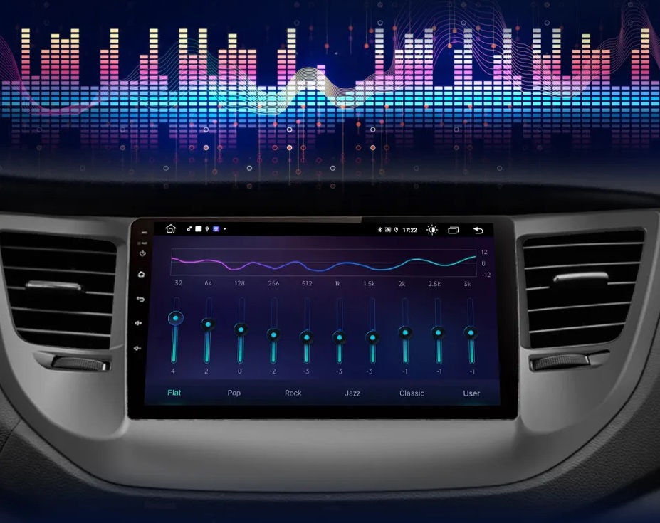 Navigatie Hyundai Tucson (2015-2018), Ecran 9 inch, 1GB RAM 32GB [6]