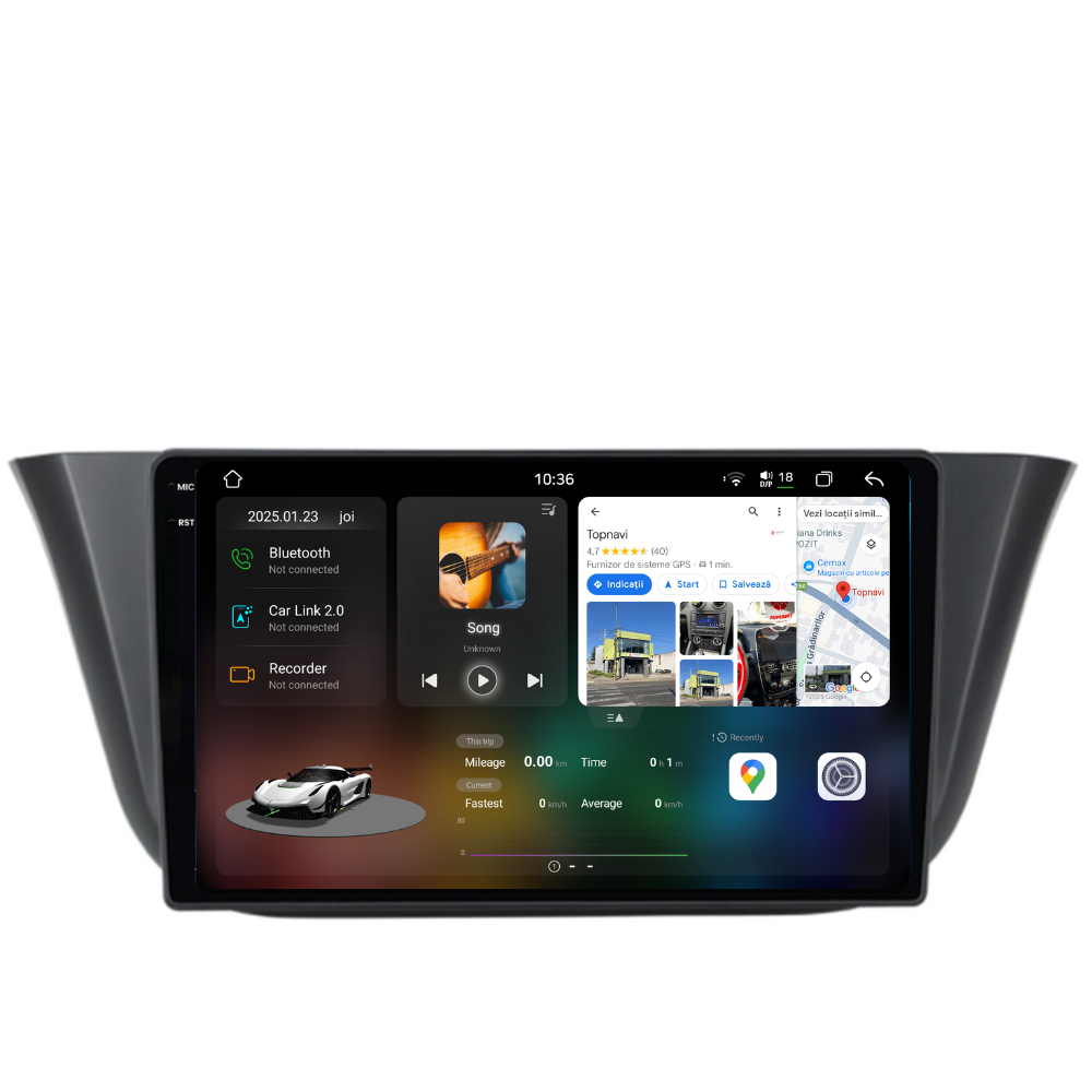 Navigatie Iveco Daily (2014-2021), Ecran 9 inch 2K, 12GB RAM 256GB, 8-core [1]