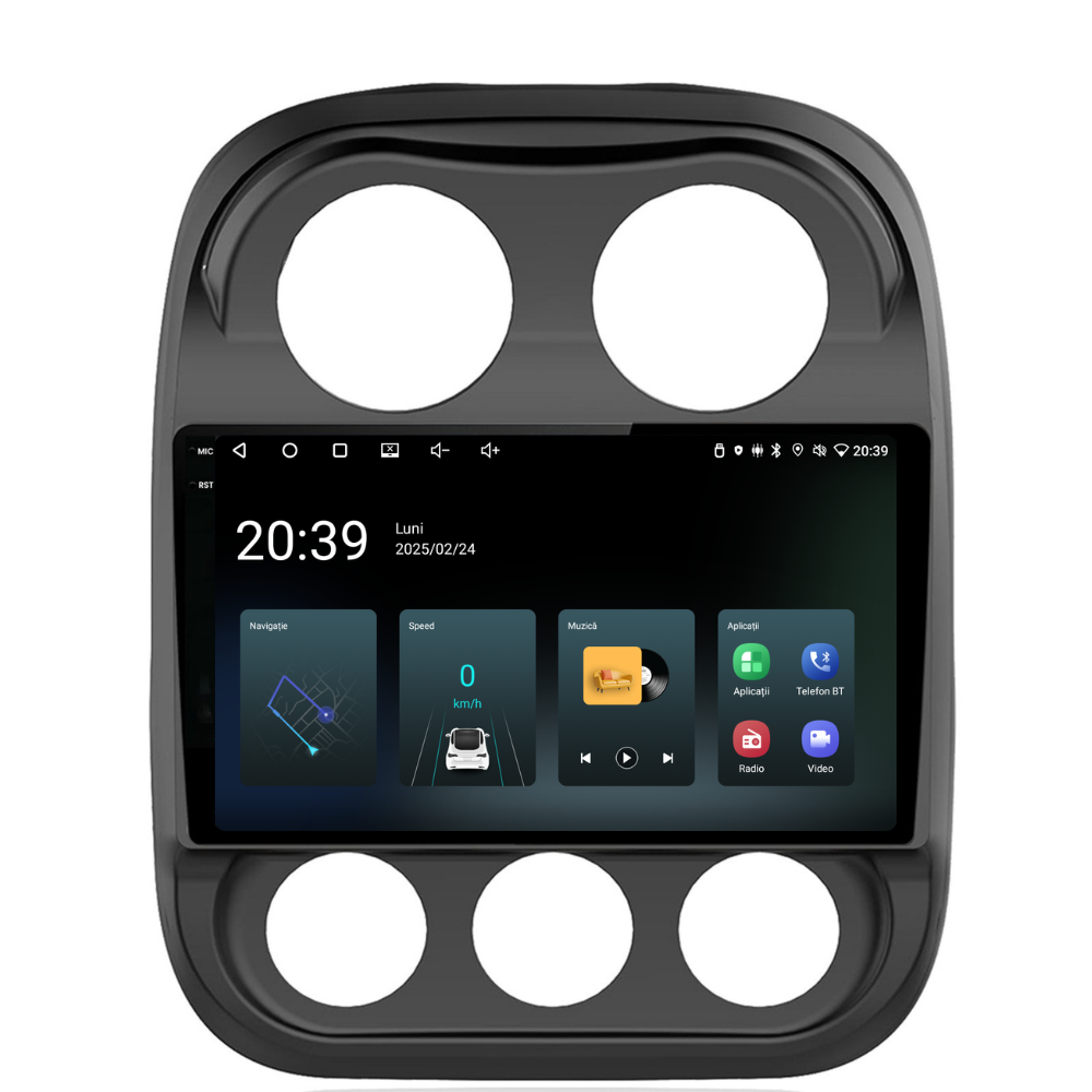 Navigatie Jeep Compass (2010-2016), Ecran 10 inch, 4GB RAM 64GB, 4-core [4]