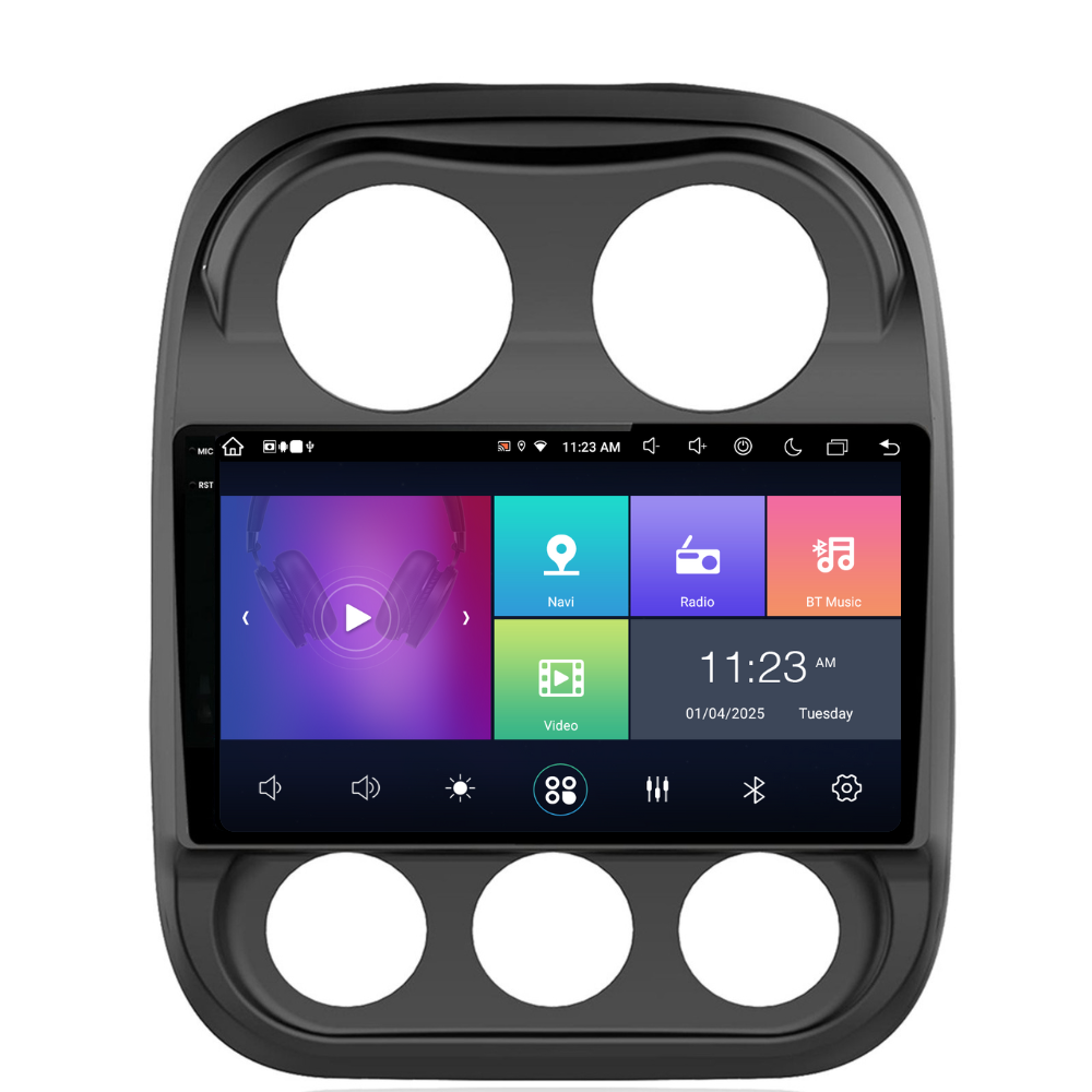 Navigatie Jeep Compass (2010-2016), Ecran 10 inch, 8GB RAM 256GB, 8-core [6]