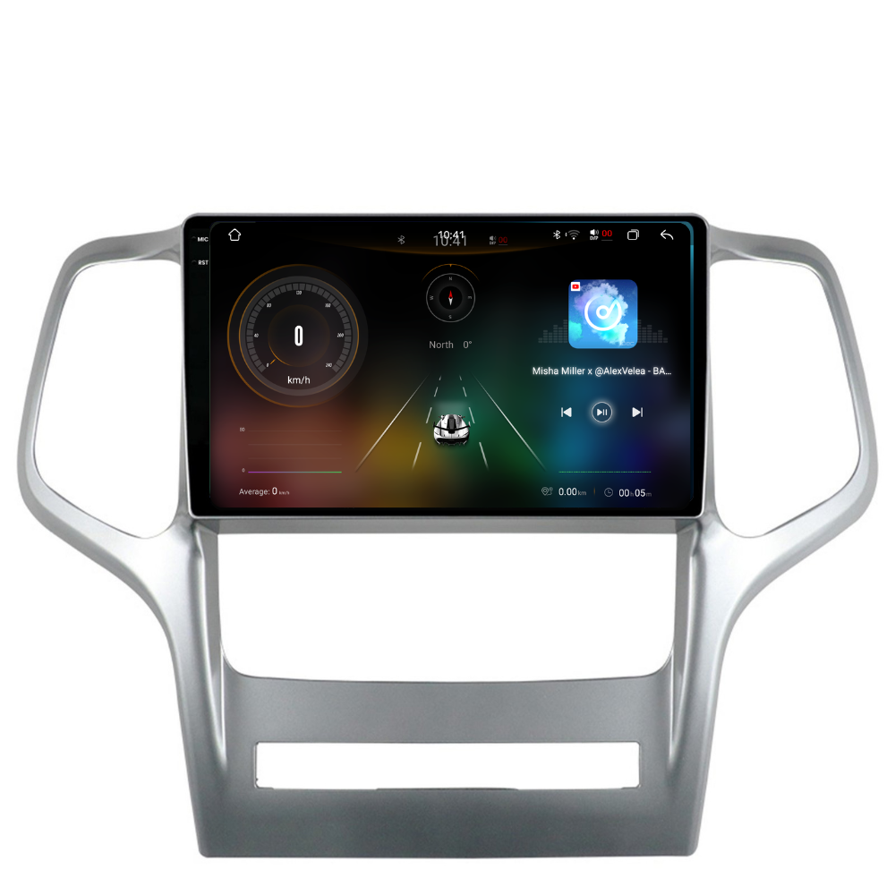 Navigatie Jeep Grand Cherokee (2010-2014), Ecran 9 inch 2K, 12GB RAM 256GB, 8-core [3]