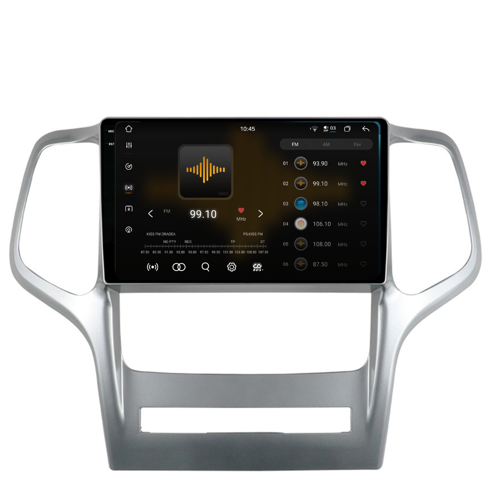 Navigatie Jeep Grand Cherokee (2010-2014), Ecran 9 inch 2K, 12GB RAM 256GB, 8-core [2]