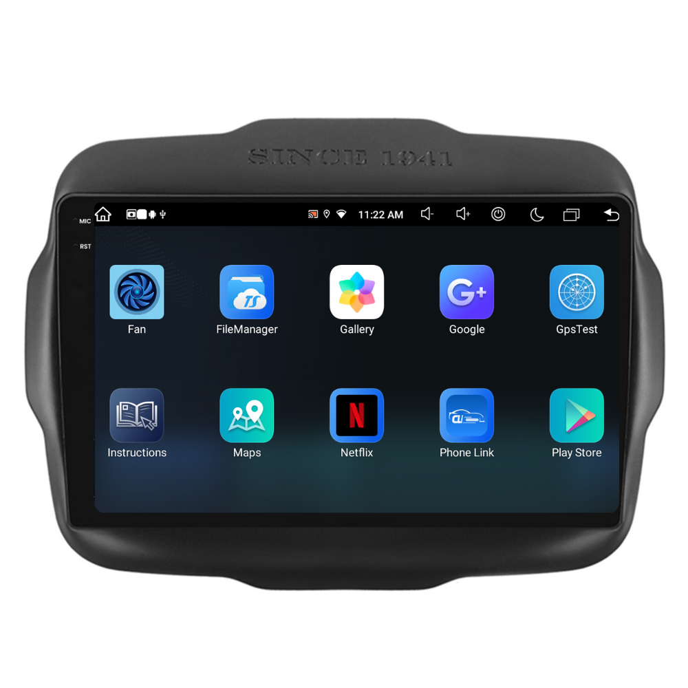 Navigatie Jeep Renegade (2016-2020), Ecran 9 inch, 8GB RAM 256GB, 8-core [5]