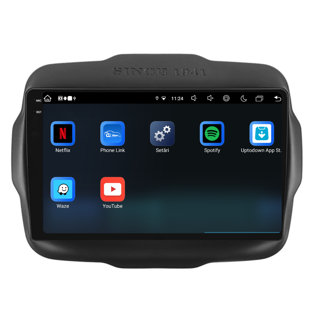 Navigatie Jeep Renegade (2016-2020), Ecran 9 inch, 8GB RAM 256GB, 8-core [7]