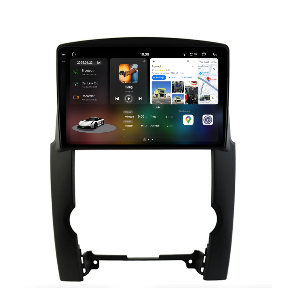 Navigatie Kia Sorento (2009-2012), Ecran 9 inch 2K, 12GB RAM 256GB, 8-core [1]