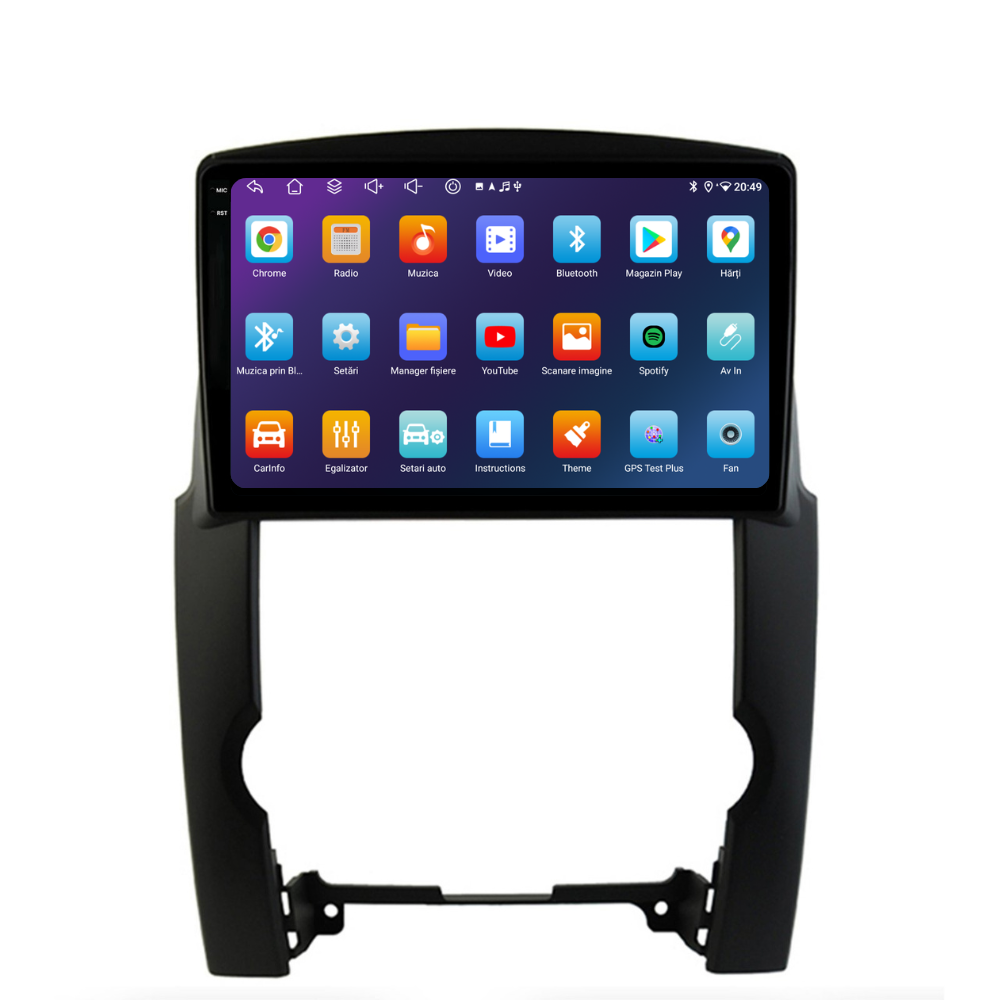 Navigatie Kia Sorento (2009-2012), Ecran 9 inch, 4GB RAM 64GB, 8-core [5]