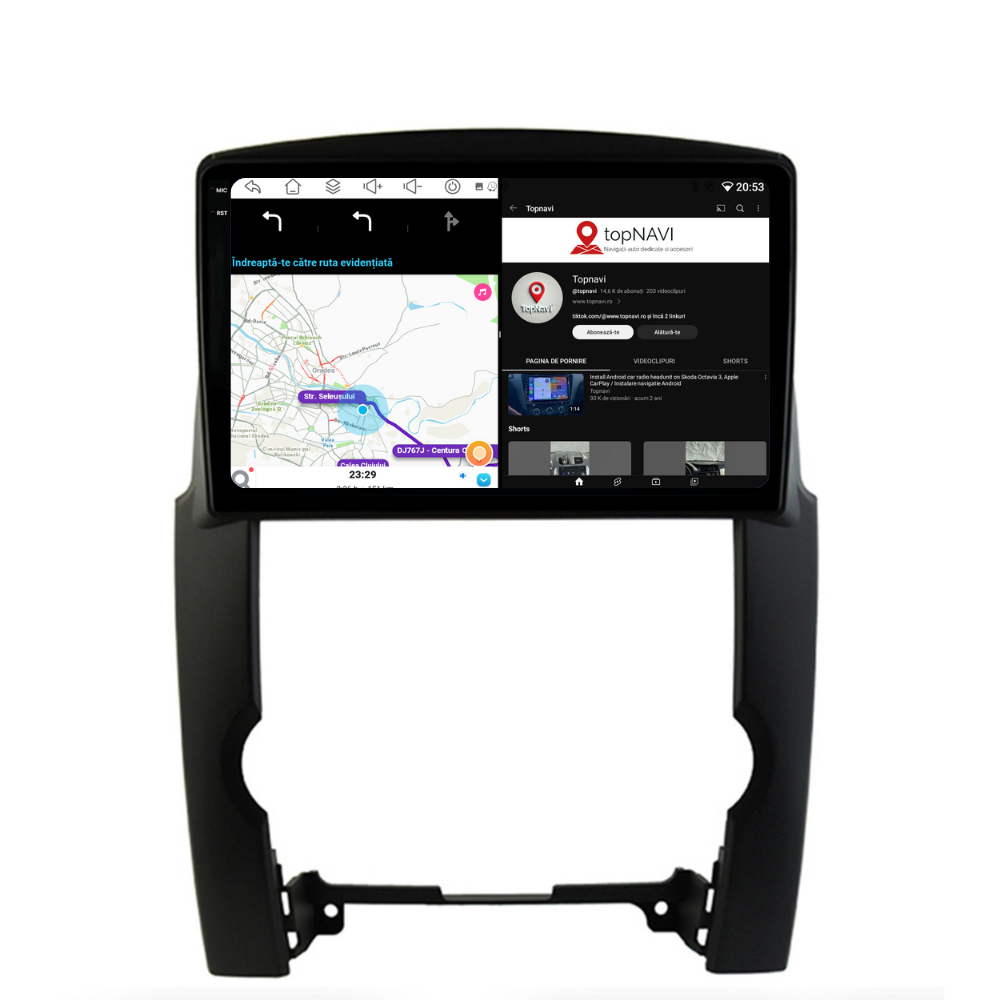 Navigatie Kia Sorento (2009-2012), Ecran 9 inch, 4GB RAM 64GB, 8-core [4]