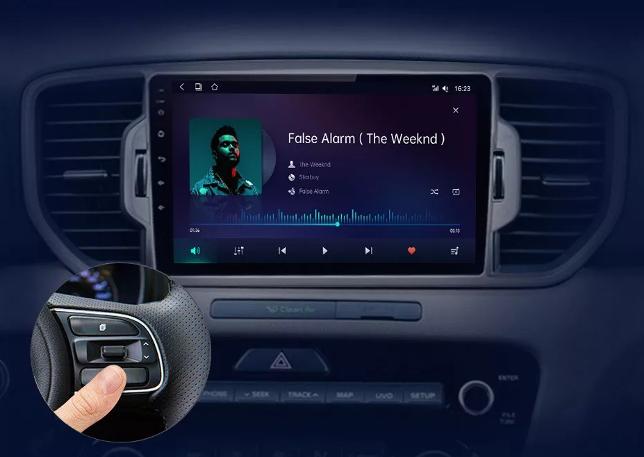 Navigatie Kia Sportage (2016-2021), Ecran 9 inch, 1GB RAM 32GB [4]