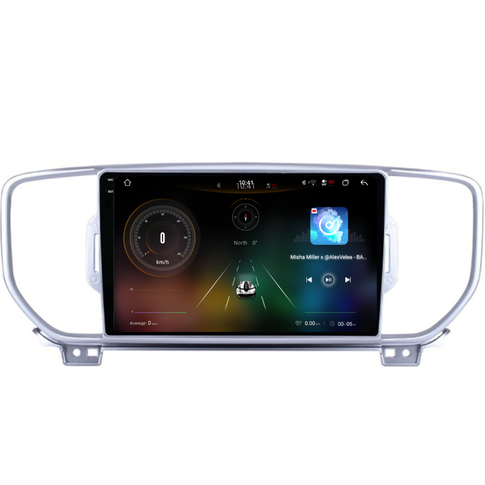 Navigatie Kia Sportage (2016-2021), Ecran 9 inch 2K, 12GB RAM 256GB, 8-core [4]