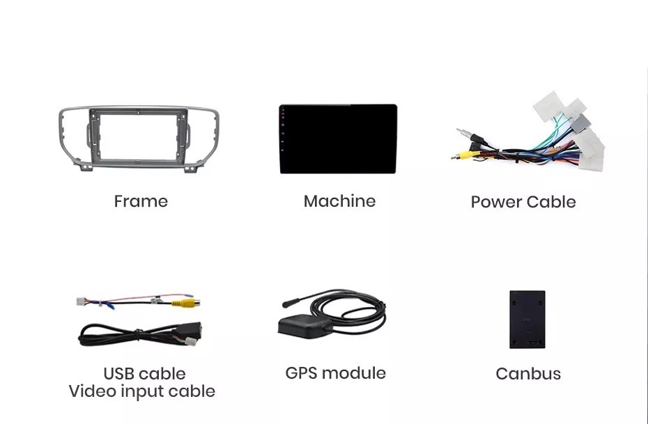 Navigatie Kia Sportage (2016-2021), Ecran 9 inch, 4GB RAM 64GB, 4-core [8]