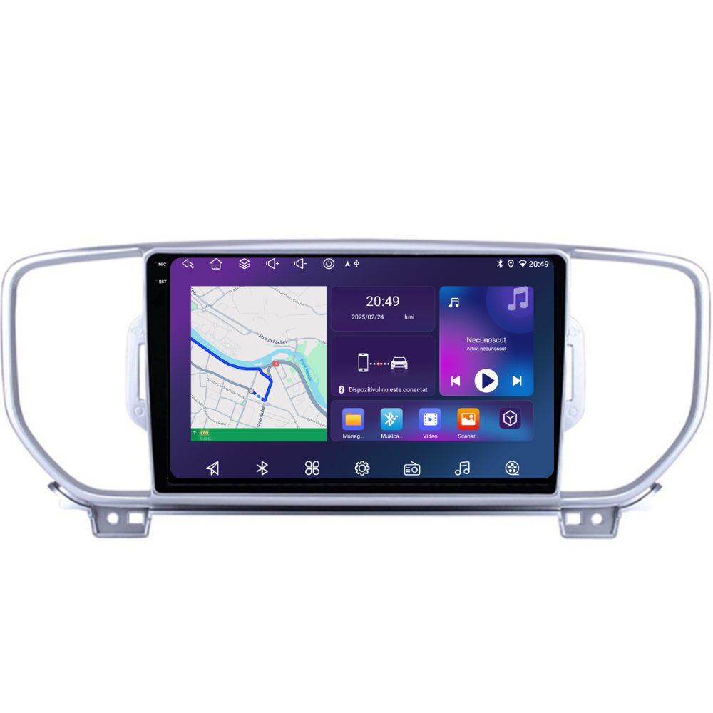 Navigatie Kia Sportage (2016-2021), Ecran 9 inch, 4GB RAM 64GB, 8-core [6]