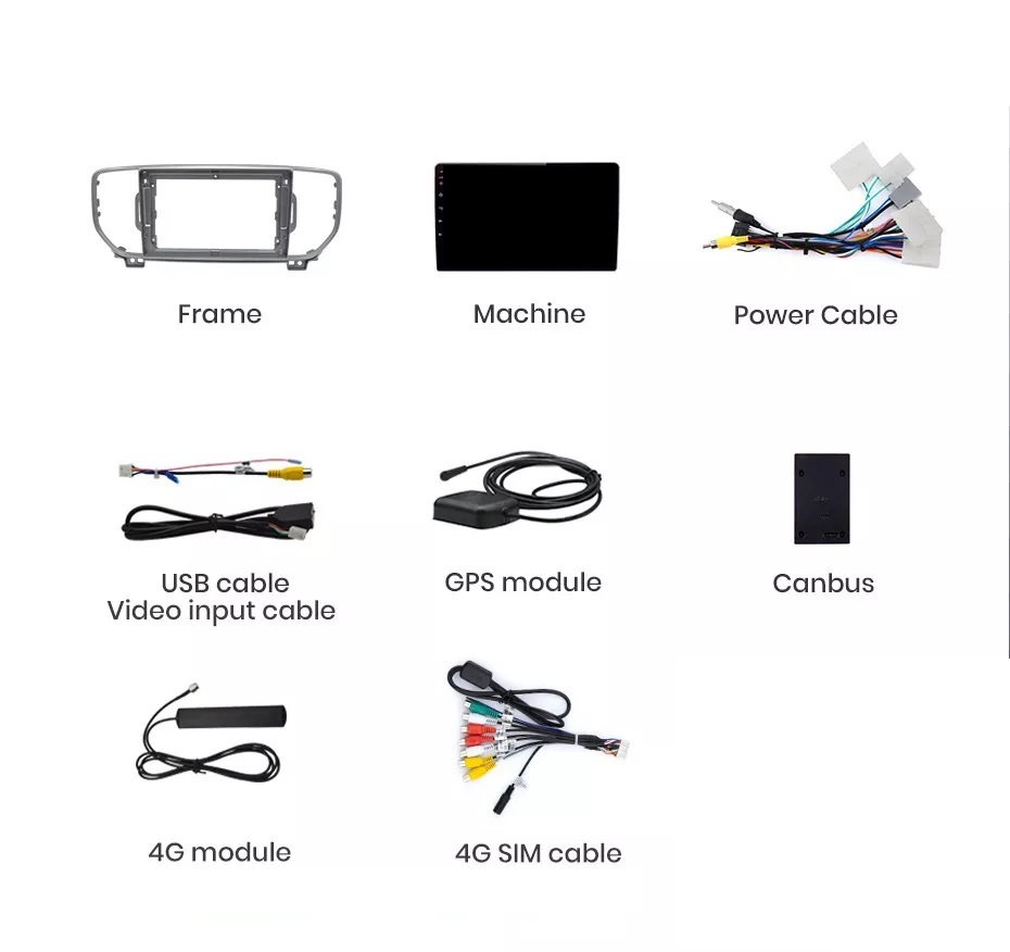 Navigatie Kia Sportage (2016-2021), Ecran 9 inch, 8GB RAM 256GB, 8-core [8]