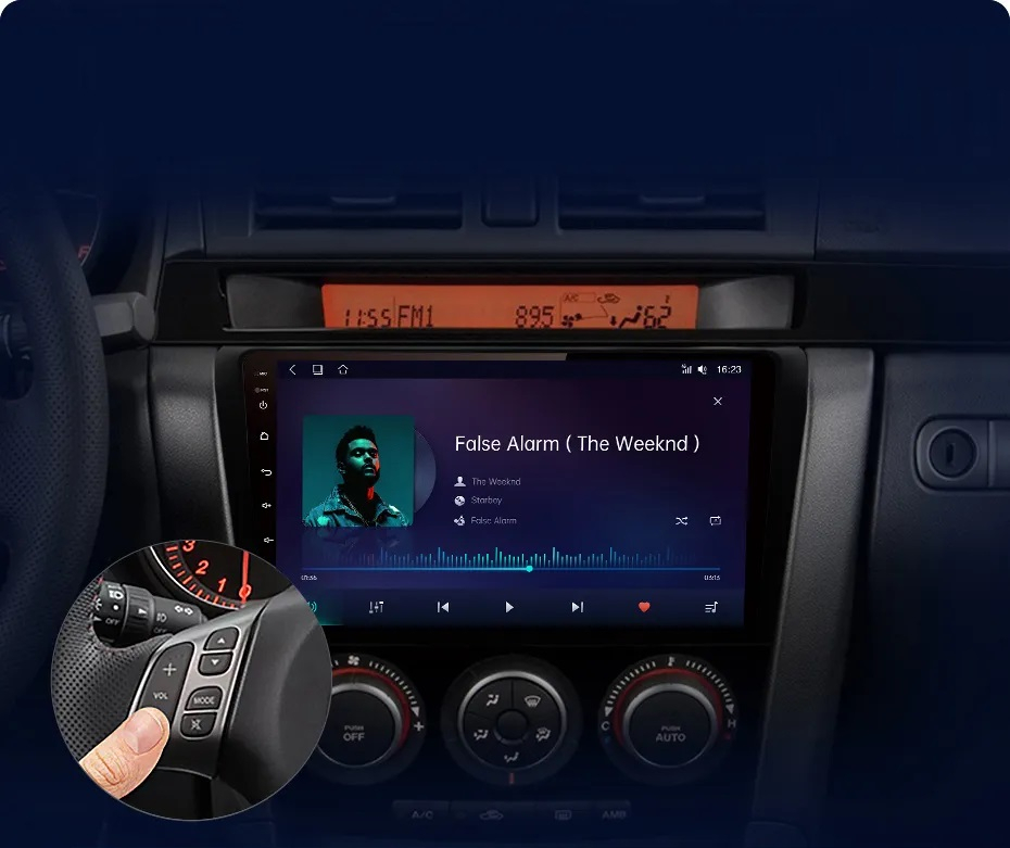 Navigatie Mazda 3 (2004-2008), Ecran 9 inch, 1GB RAM 32GB [4]