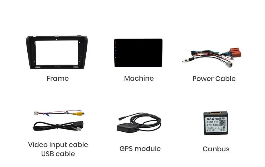 Navigatie Mazda 3 (2004-2008), Ecran 9 inch, 2GB RAM 32GB [7]