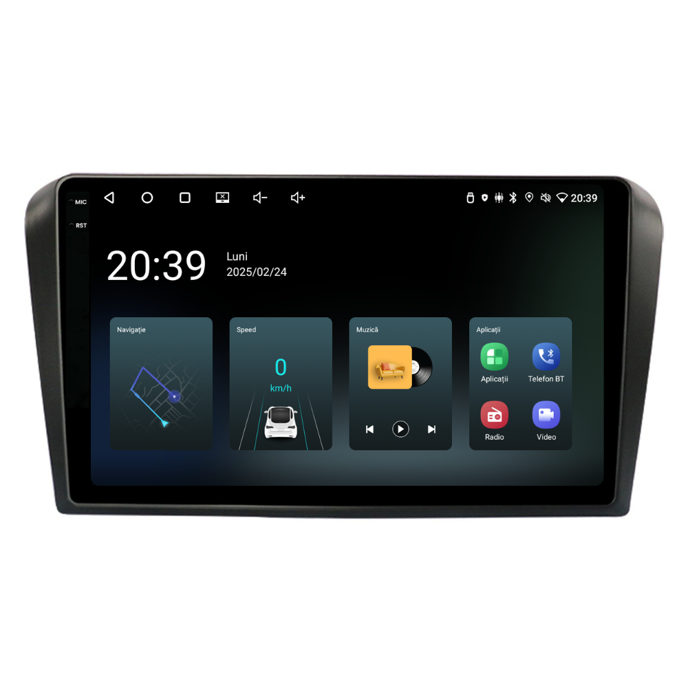 Navigatie Mazda 3 (2004-2008), Ecran 9 inch, 4GB RAM 64GB, 4-core [4]