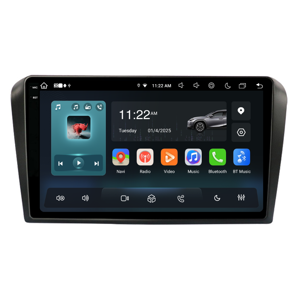 Navigatie Mazda 3 (2004-2008), Ecran 9 inch, 8GB RAM 256GB, 8-core [4]