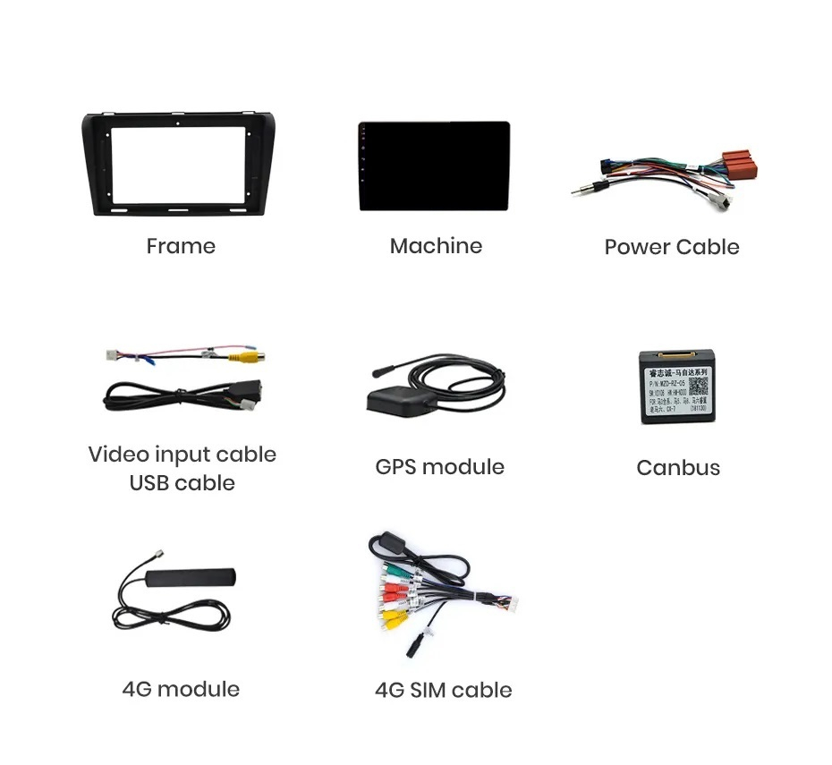 Navigatie Mazda 3 (2004-2008), Ecran 9 inch, 8GB RAM 256GB, 8-core [9]