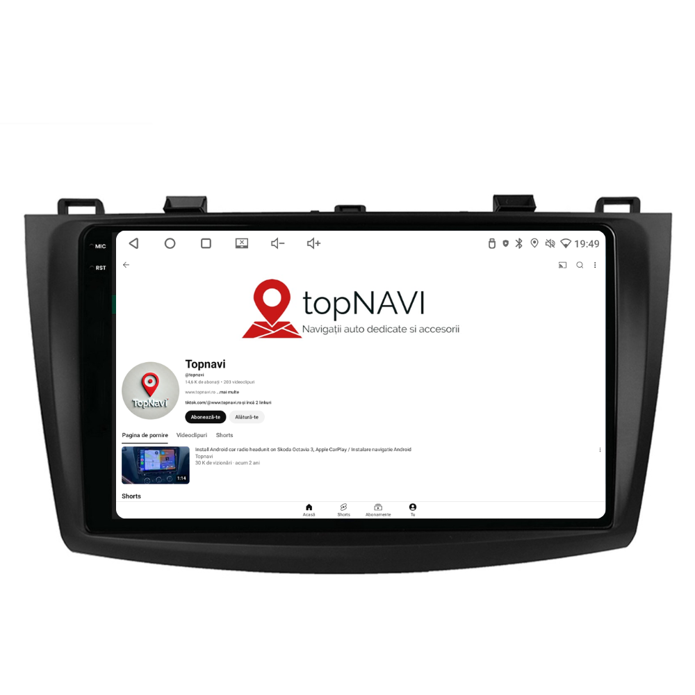 Navigatie Mazda 3 (2009-2013), Ecran 2K, 8GB RAM 256GB, 8-core [4]