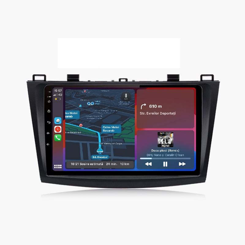 Navigatie Mazda 3 (2009-2013), Ecran 9 inch, 1GB RAM 32GB [1]