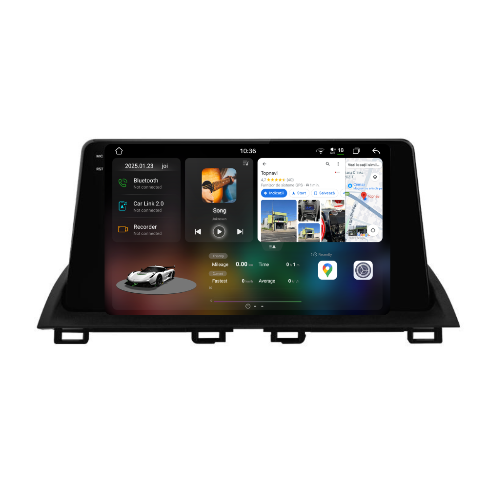 Navigatie Mazda 3 (2013-2017), Ecran 9 inch 2K, 12GB RAM 256GB, 8-core [1]