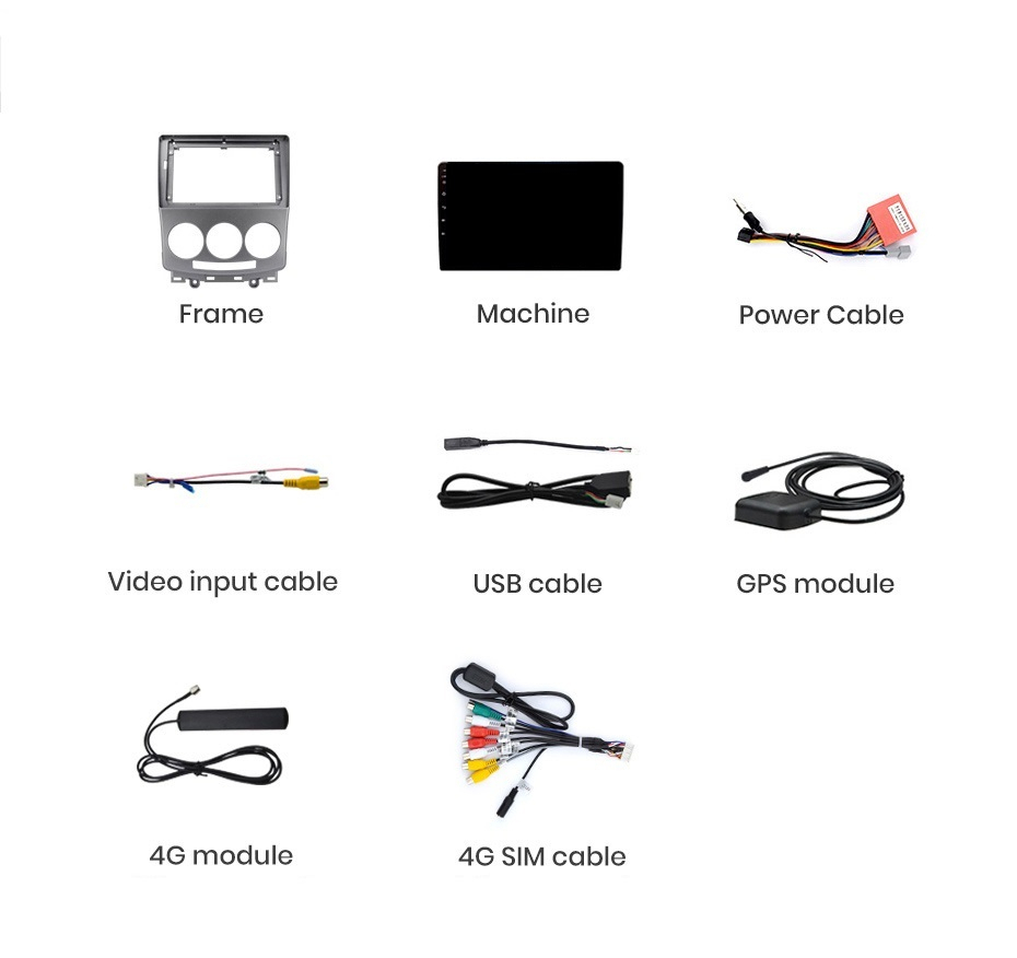 Navigatie Mazda 5 (2005-2010), Ecran 2K, 8GB 256GB, 8-core [6]